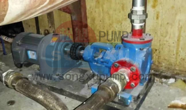 內(nèi)齒泵NB-136T,PPG發(fā)泡泵案例現(xiàn)場