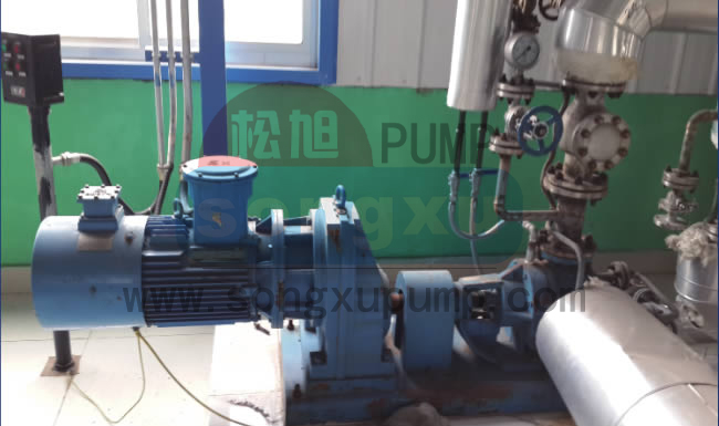 NB-210GB高溫夾套泵應(yīng)用現(xiàn)場
